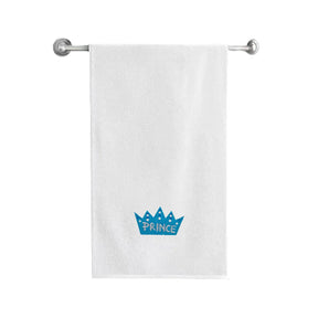 BYFT Embroidered For You Personalised Cotton Towel - Prince Design High Quality Embroidery Perfect For Gifting