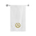 BYFT Embroidered For You Towel Monogrammed Gold Thread Pure Cotton Personalised Initial / Letter / Alphabet Perfect For Gifting
