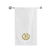 BYFT Embroidered For You Towel Monogrammed Gold Thread Pure Cotton Personalised Initial / Letter / Alphabet Perfect For Gifting