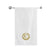 BYFT Embroidered For You Towel Monogrammed Gold Thread Pure Cotton Personalised Initial / Letter / Alphabet Perfect For Gifting