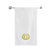 BYFT Embroidered For You Towel Monogrammed Gold Thread Pure Cotton Personalised Initial / Letter / Alphabet Perfect For Gifting