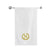 BYFT Embroidered For You Towel Monogrammed Gold Thread Pure Cotton Personalised Initial / Letter / Alphabet Perfect For Gifting