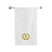 BYFT Embroidered For You Towel Monogrammed Gold Thread Pure Cotton Personalised Initial / Letter / Alphabet Perfect For Gifting