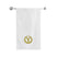 BYFT Embroidered For You Towel Monogrammed Gold Thread Pure Cotton Personalised Initial / Letter / Alphabet Perfect For Gifting