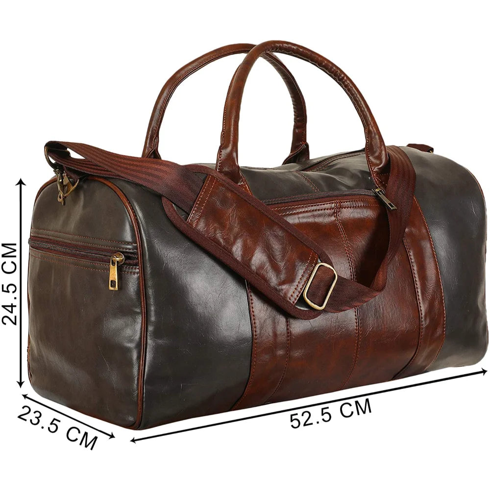 BYFT002378 KRONUS Duffle Bags Brown Set of 1 B.webp