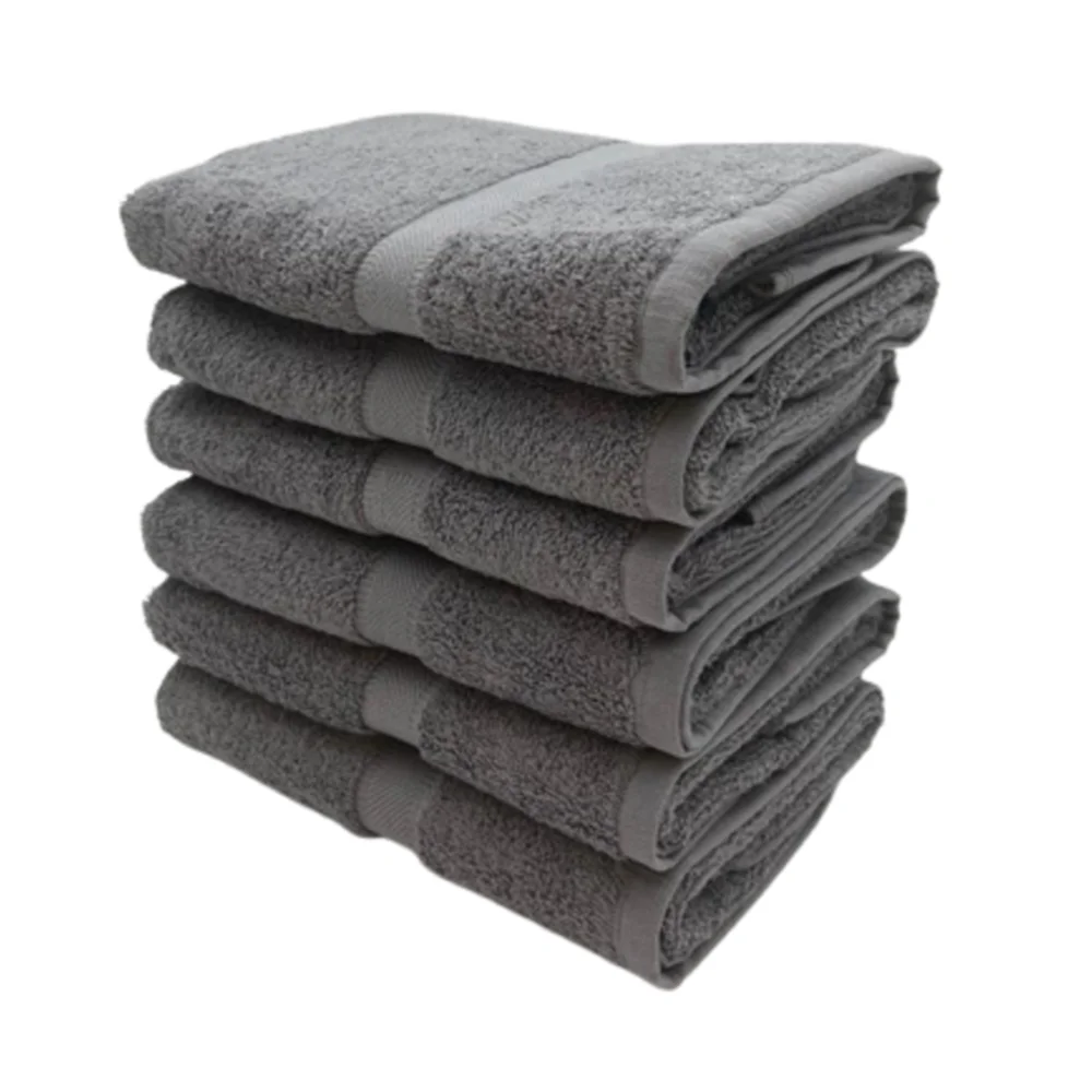 طقم مناشف كاميليا من BYFT مصنوع من القطن بنسبة 100% مع دوبي قطري، عالي الامتصاص، سريع الجفاف، مناشف حمام فاخرة عالية الجودة من الفنادق