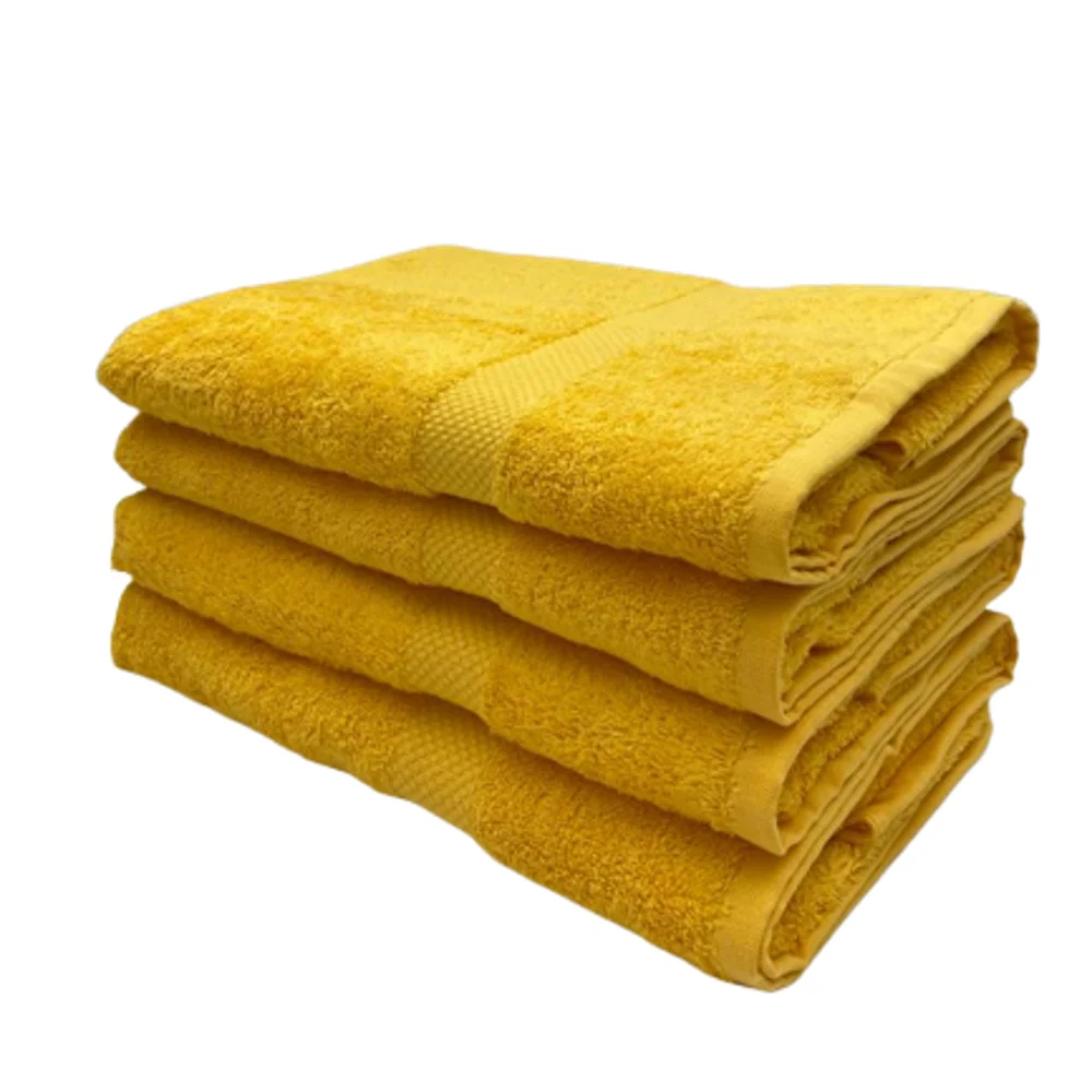 BYFT Gardenia Luxury Cotton Diamond Dobby Towel | Highly Absorbent Quick Dry | Ultrasoft Bath Linen