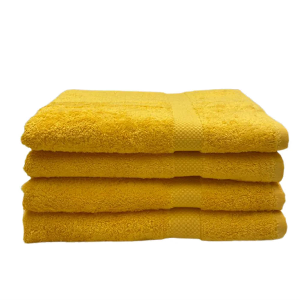 BYFT Gardenia Luxury Cotton Diamond Dobby Towel | Highly Absorbent Quick Dry | Ultrasoft Bath Linen