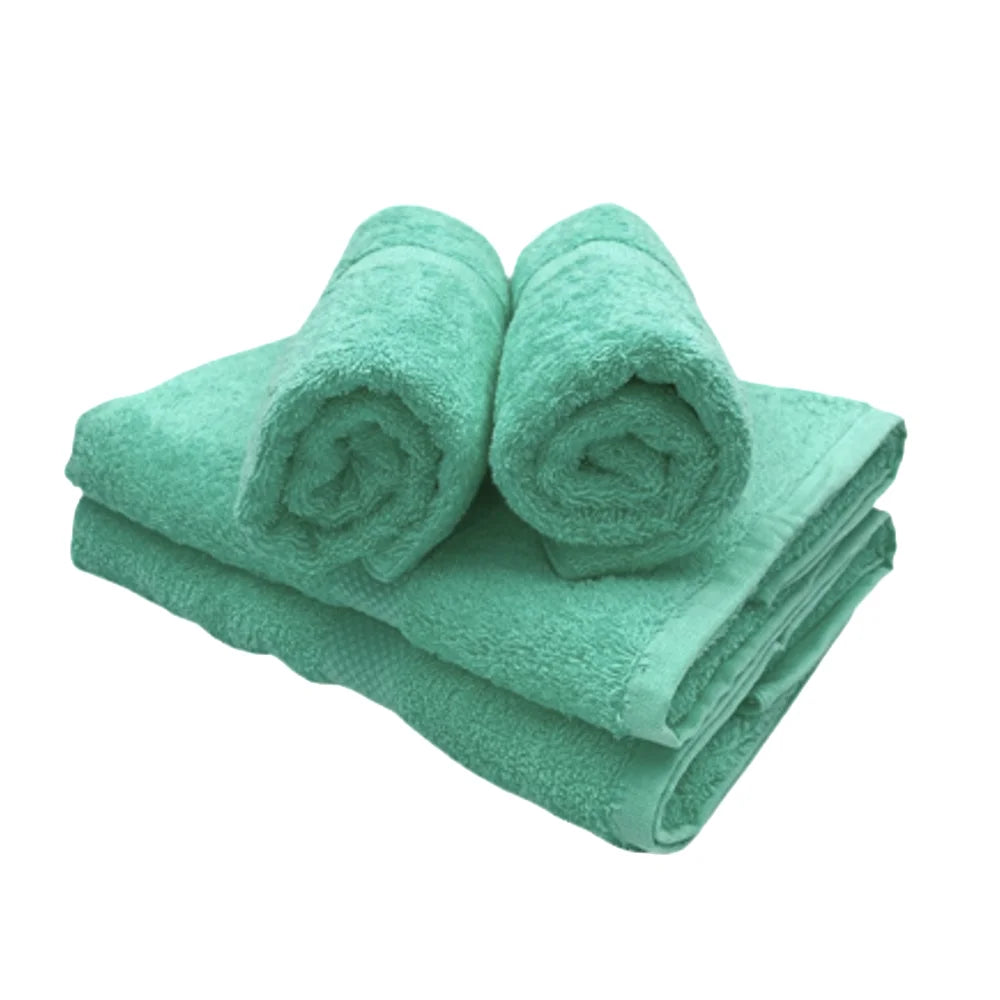 BYFT Gardenia Luxury Cotton Diamond Dobby Towel | Highly Absorbent Quick Dry | Ultrasoft Bath Linen