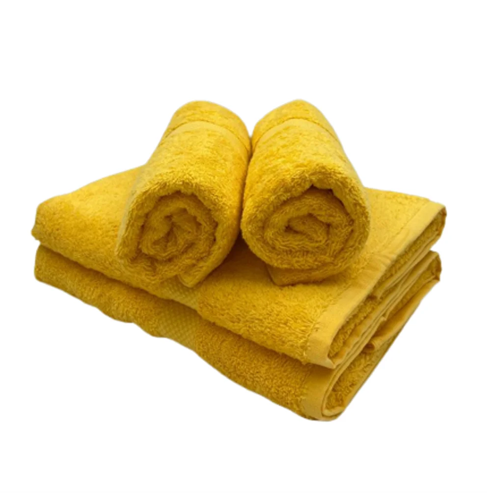 BYFT Gardenia Luxury Cotton Diamond Dobby Towel | Highly Absorbent Quick Dry | Ultrasoft Bath Linen