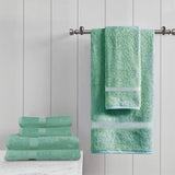 BYFT Gardenia Luxury Cotton Diamond Dobby Towel | Highly Absorbent Quick Dry | Ultrasoft Bath Linen