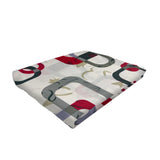BYFT Orchard Luxury - Checkered Bed Sheet (150 x 230 Cm) with Pillow Case (50 x 75 Cm)| Polycotton, 144 TC, Soft & Luxurious Bed Linen