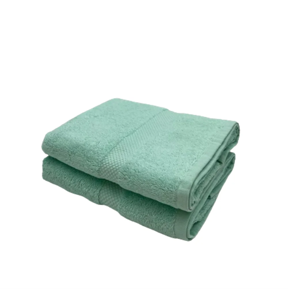 BYFT Gardenia Luxury Cotton Diamond Dobby Towel | Highly Absorbent Quick Dry | Ultrasoft Bath Linen