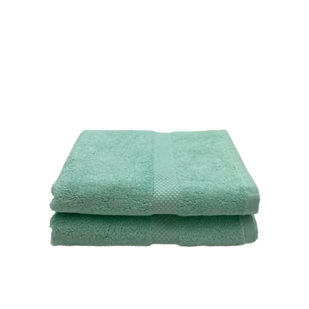 BYFT Gardenia Luxury Cotton Diamond Dobby Towel | Highly Absorbent Quick Dry | Ultrasoft Bath Linen