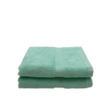 BYFT Gardenia Luxury Cotton Diamond Dobby Towel | Highly Absorbent Quick Dry | Ultrasoft Bath Linen