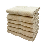 BYFT Gardenia Luxury Cotton Diamond Dobby Towel | Highly Absorbent Quick Dry | Ultrasoft Bath Linen