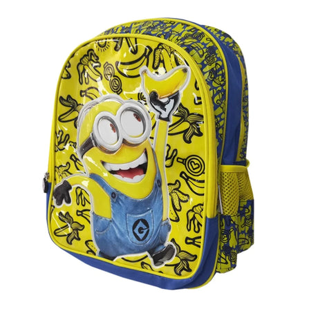 Minions School Backpack & Troelly Bag - Kid's Cartoon School Bag