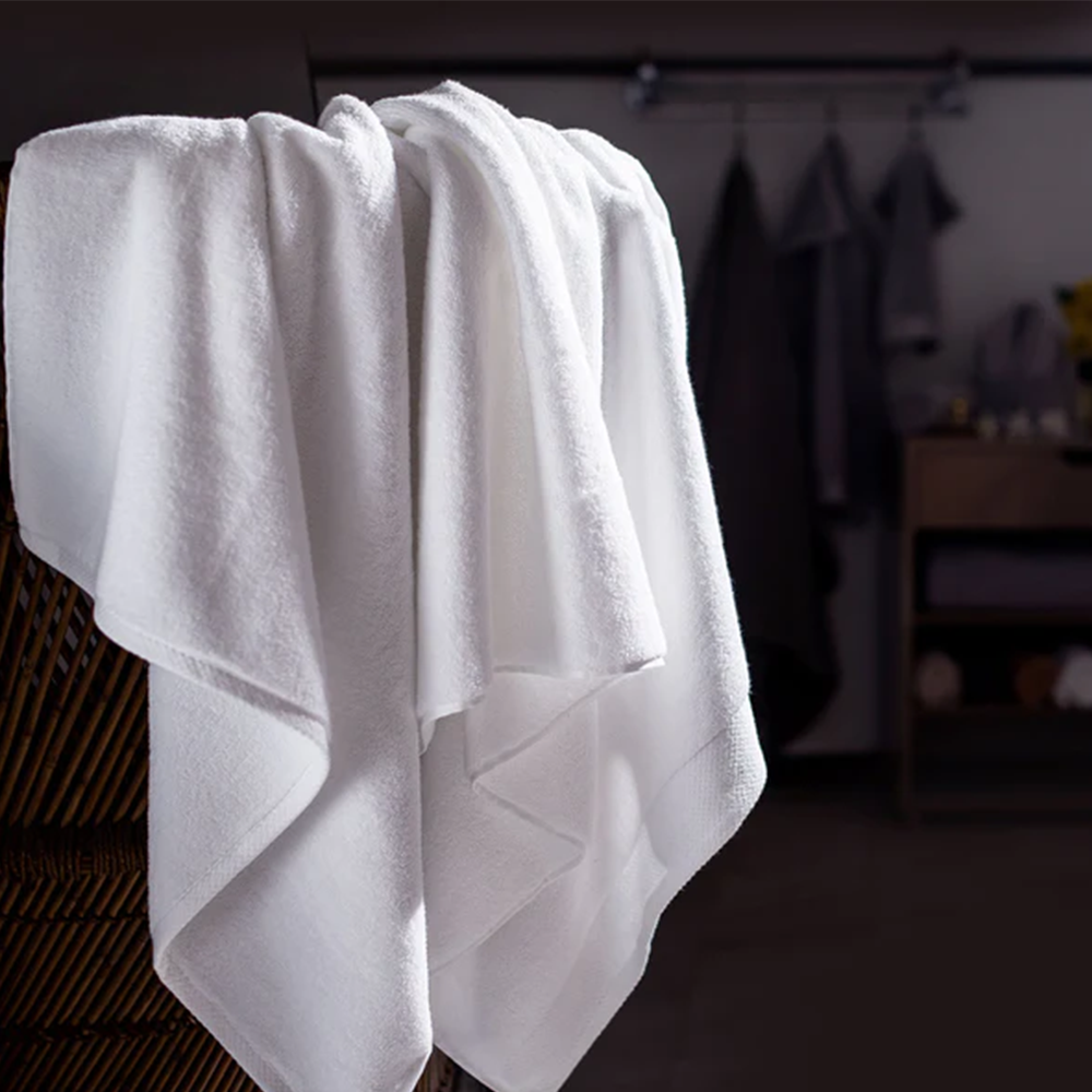 BYFT Iris Cotton Towel Set Luxury - Soft, Absorbent, Quick-Dry 550 Gsm Bath Linen