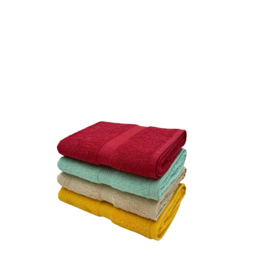 BYFT Gardenia Luxury Cotton Diamond Dobby Towel | Highly Absorbent Quick Dry | Ultrasoft Bath Linen
