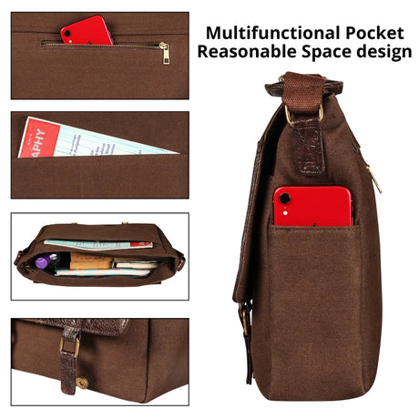 BYFT003504 FAUNUS Messenger Bags Brown Set of 1 F.webp
