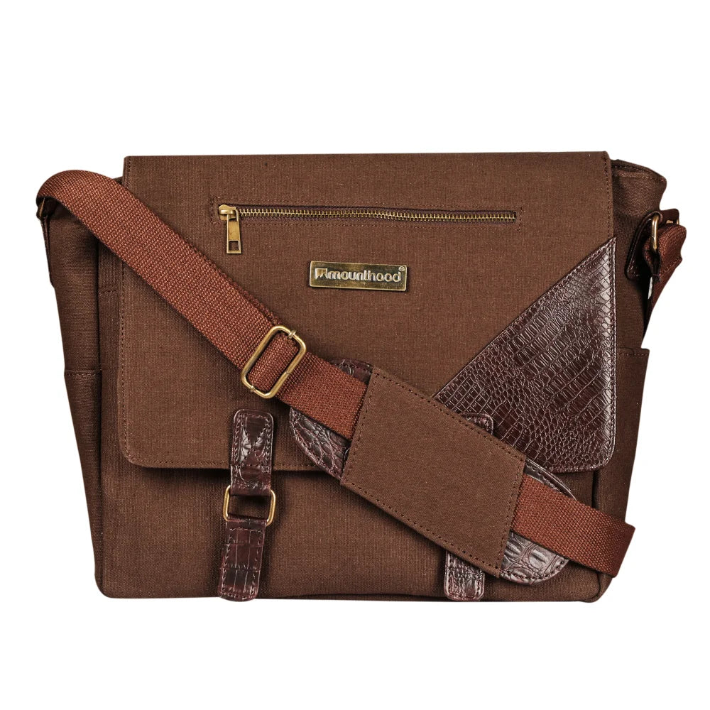 BYFT003504 FAUNUS Messenger Bags Brown Set of 1.webp
