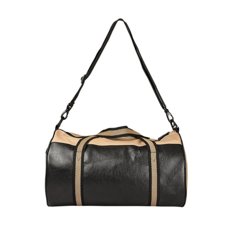 BYFT003506 FABRUUS Duffle Bags Black Tan Set of 1 A.webp
