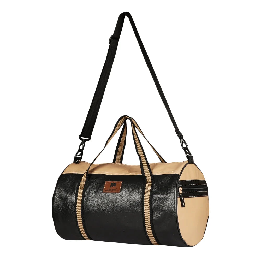 BYFT003506 FABRUUS Duffle Bags Black Tan Set of 1 B.webp