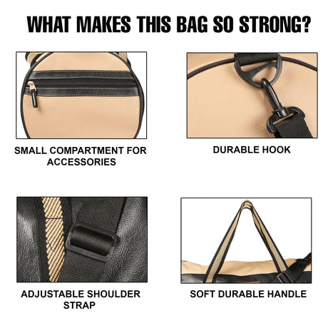 BYFT003506 FABRUUS Duffle Bags Black Tan Set of 1 F.webp