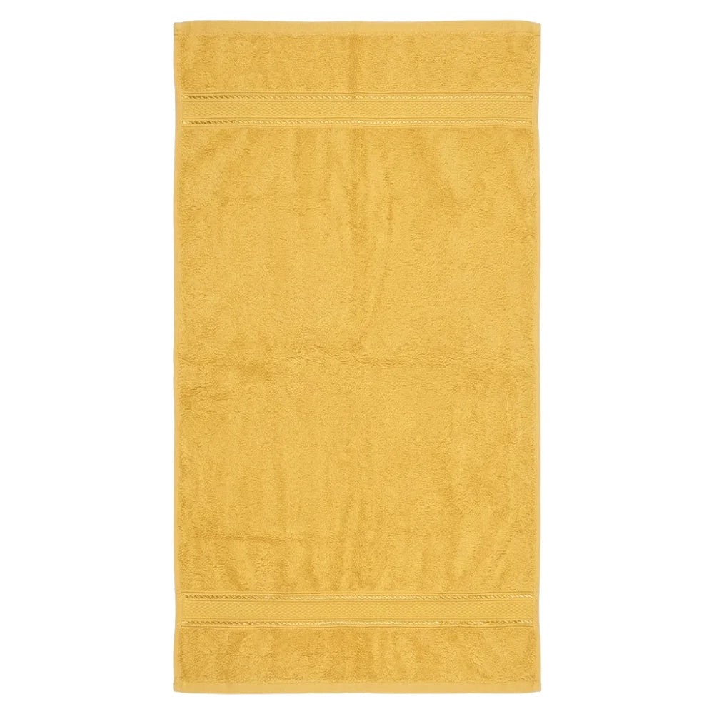BYFT Daffodil Cotton Hand Towel 40 x 60 Cm Luxury - Soft, Absorbent, Quick-Dry Towel