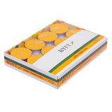 BYFT Lemon Scented Tea Light Candles