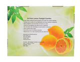 BYFT Lemon Scented Tea Light Candles