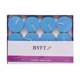 BYFT Lavender Scented Tea Light Candles