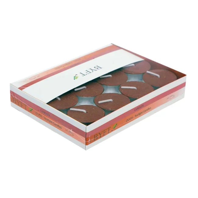 BYFT Oudh Scented Tea Light Candles