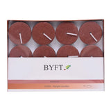 BYFT Oudh Scented Tea Light Candles