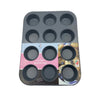 Chefi Premium Non-Stick Muffin Pan - Baking Tray for Cupcakes & Muffins