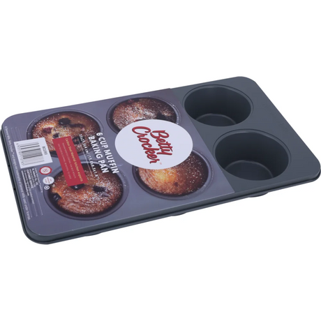 Betty Crocker Jumbo 6-Cup Muffin Pan - Non-Stick Bakeware