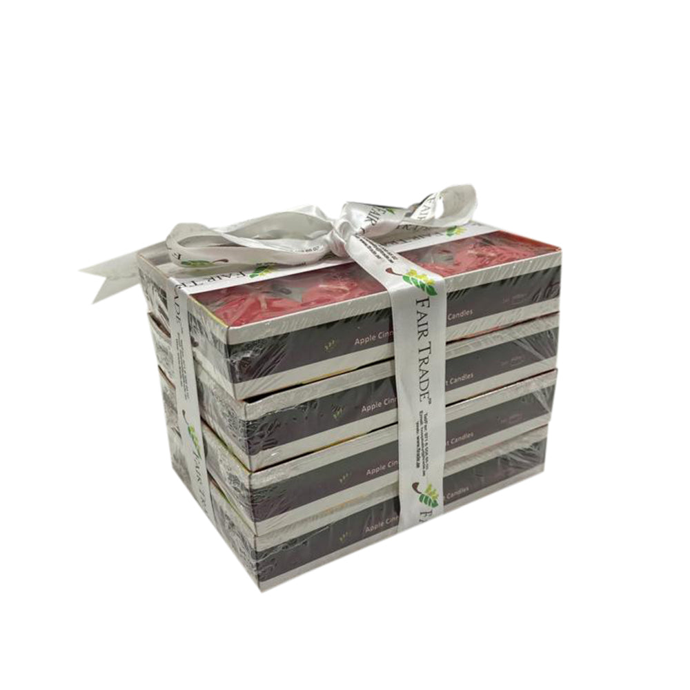 BYFT Apple Cinnamon Scented Tea Light Candles