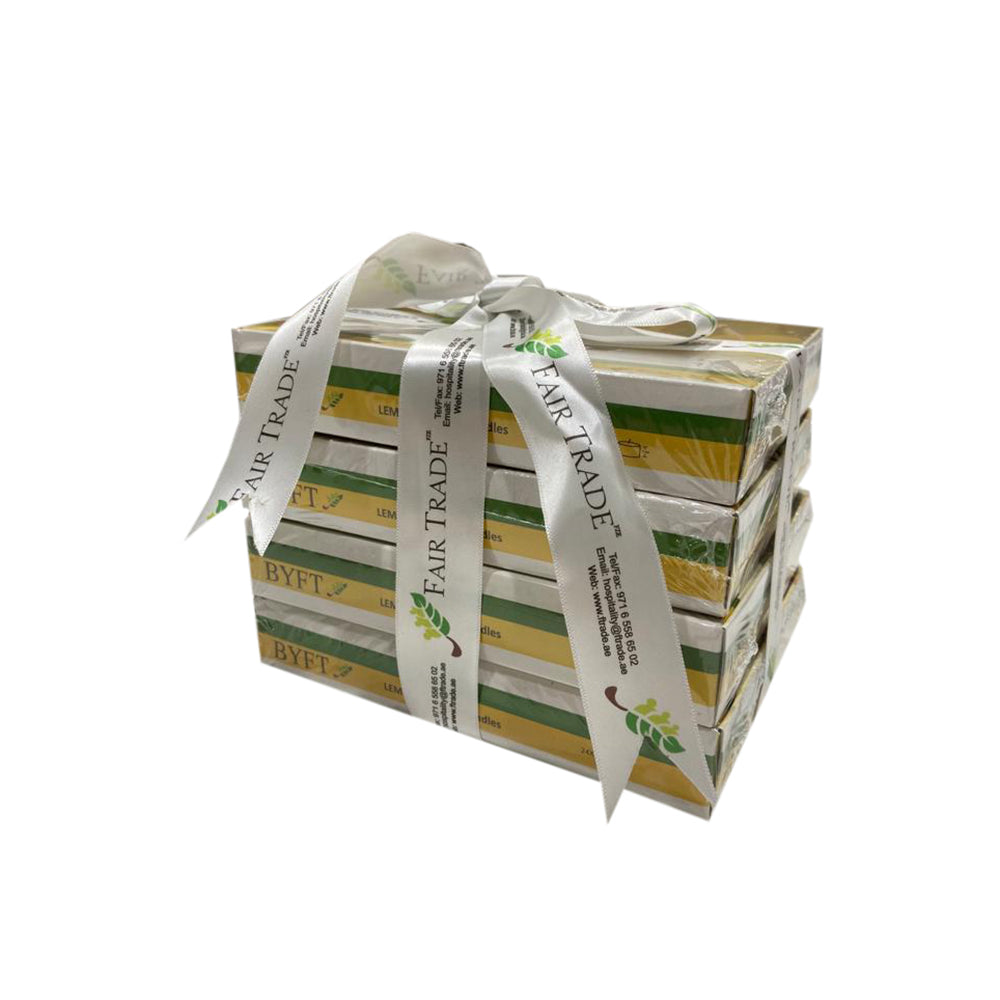 BYFT Lemon Scented Tea Light Candles