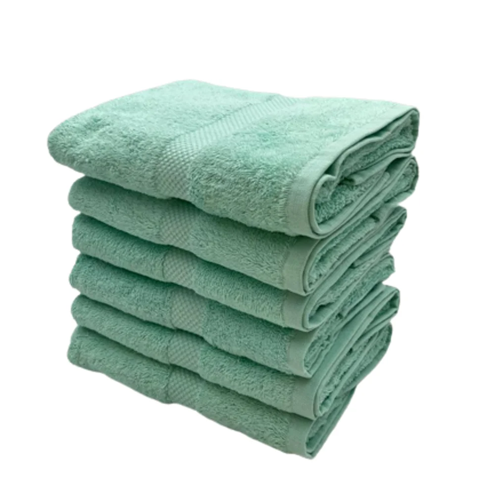 BYFT Gardenia Luxury Cotton Diamond Dobby Towel | Highly Absorbent Quick Dry | Ultrasoft Bath Linen