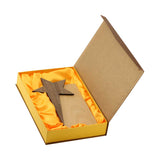 BYFT004207 Star Design Wooden Trophy Natural Wood Set of 1 C.jpg