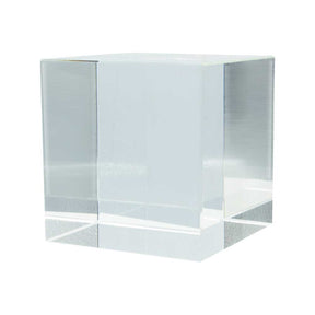 BYFT004208 3D Square Crystals Awards Transparent Set of 1