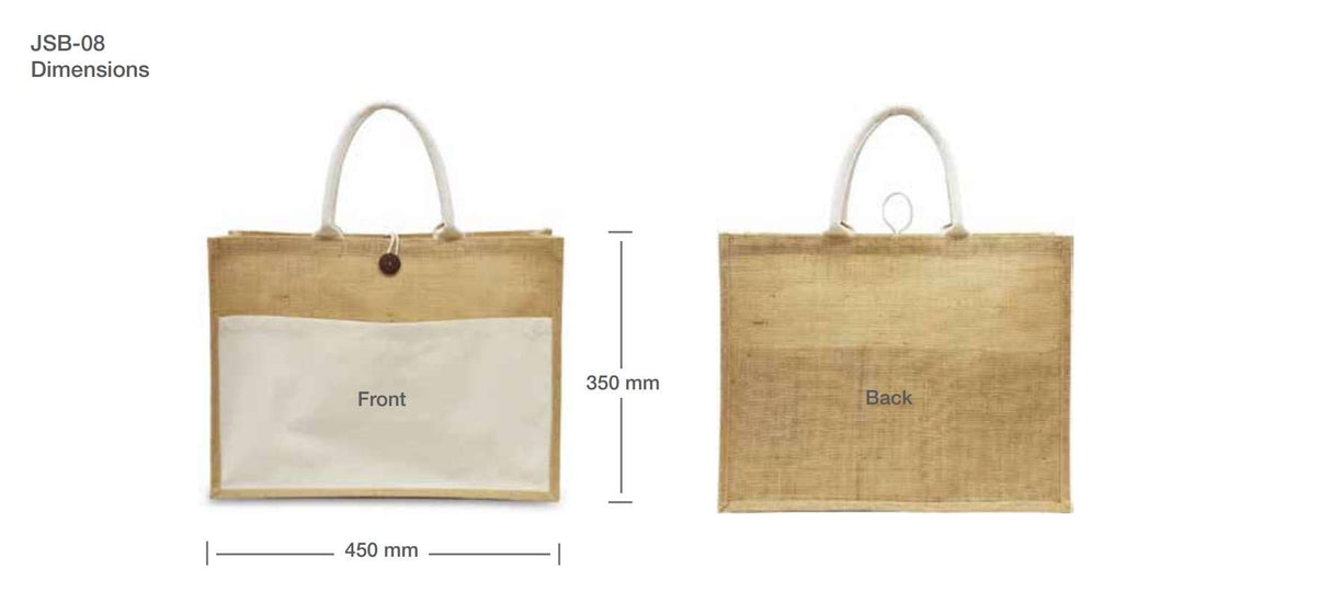 BYFT004220 Jute Bag Beige With Cotton Pocket Set of 1 C.jpg