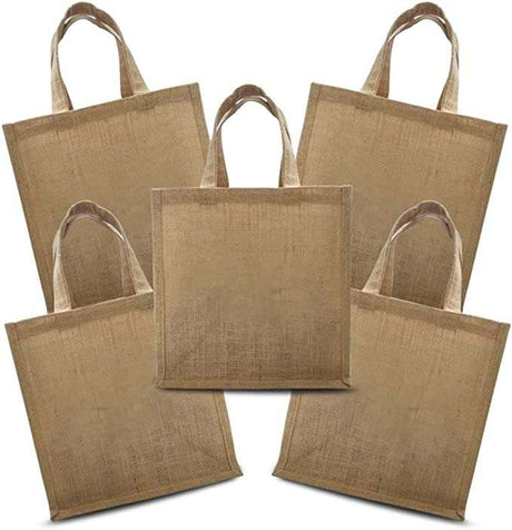 BYFT004221 Jute Bag Brown 30 x 30 x 19 Cm Set of 1 B.jpg