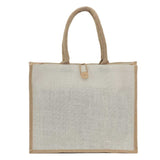 BYFT004222 Jute Bag White Beige 40 x 33 x 15 Cm Set of 1 A.jpg