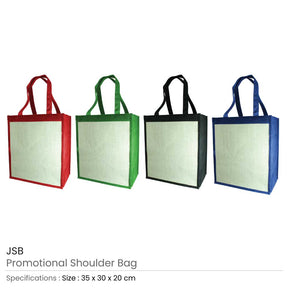 BYFT004223 Jute Bag 35 x 30 x 20 Cm Set of 1 A
