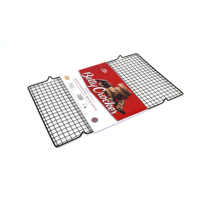 Betty Crocker Cooling Rack - 41 x 25 x 1.5 Cm Chrome-Plated