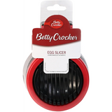 Betty Crocker Egg Slicer - 12 x 8.5 x 4 Cm Plastic & Stainless Steel