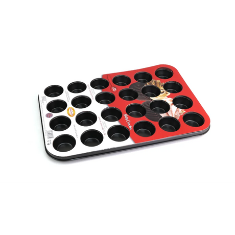 Betty Crocker Mini Cupcake Pan - 38.5 x 26.3 Cm Non-Stick