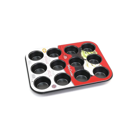 Betty Crocker 12-Cup Muffin Pan - 25.5 x 19.5 Cm Bakeware