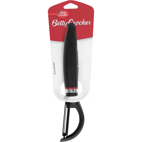 Betty Crocker Stainless Peeler with TPR Handle - 19.5 x 4.5 Cm